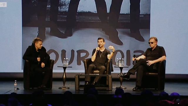 Depeche Mode conferenza stampa Parigi 23.10.12 смотреть онлайн