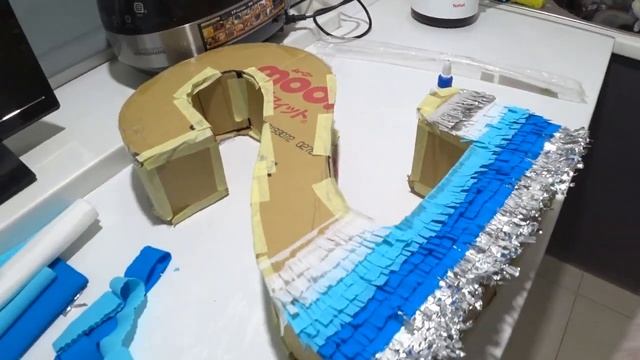 Как Сделать ОБЪЕМНУЮ ЦИФРУ из гофрированной бумаги своими руками смотреть онлайн