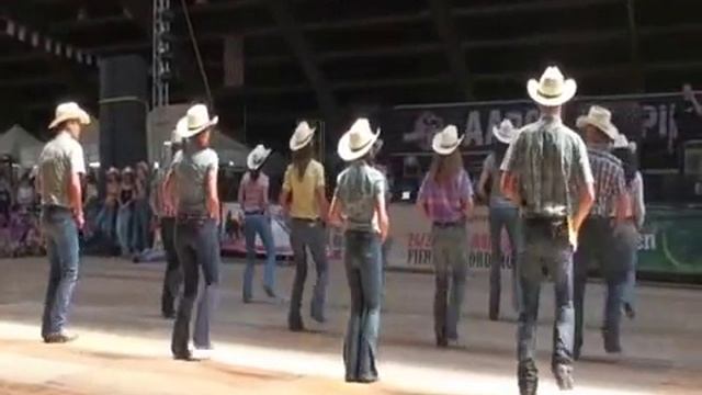 Steve Earle Line Dance - WILD HURRICANE - Voghera Country Festival 2010