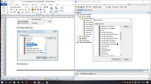 Part 5 " Menambahkan Driver MySQL JDBC " смотреть онлайн