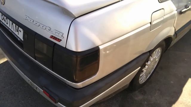 Passat B3 16v Gl комплектация. 1989год