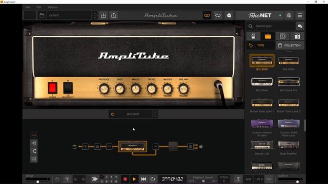 A look into Amplitube 5 interface смотреть онлайн