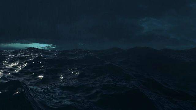 Thunderstorm Sounds For Sleep With Rain, Ocean Waves, And Thunder And Lightning Sounds