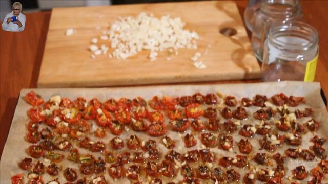 Вяленые помидоры. Мой способ заготовки. смотреть онлайн