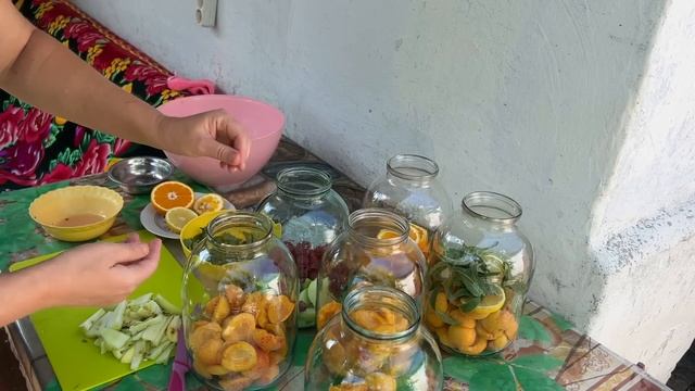 Компот МОХИТО на зиму, Абрикосовая ФАНТА, Малиновое ассорти, 6 вариантов компота на зиму смотреть онлайн