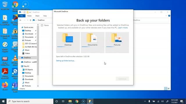 OneDrive: Auto-backup of Desktop etc. смотреть онлайн