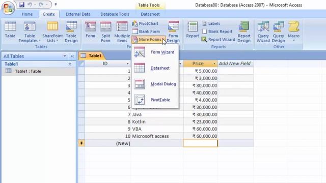 Applying sum formula in Microsoft Access in form@COMPUTEREXCELSOLUTION смотреть онлайн