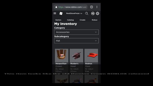 HOW TO GET THE NEAPOLITAN CROWN ON ROBLOX смотреть онлайн