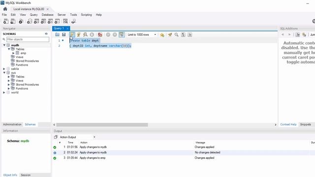 How to Create Database and Table in MySQL Workbench | Create Table In MySQL Database - 2023 смотреть онлайн