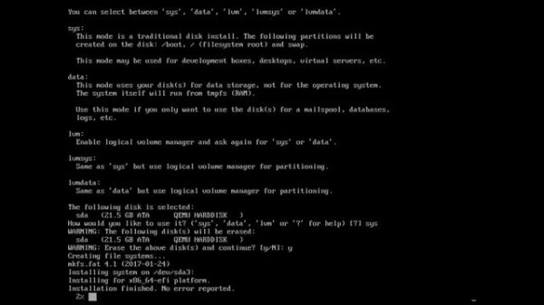 Installing Alpine Linux (CLI), using QEMU/KVM from Virt-Manager [Clean installation!]