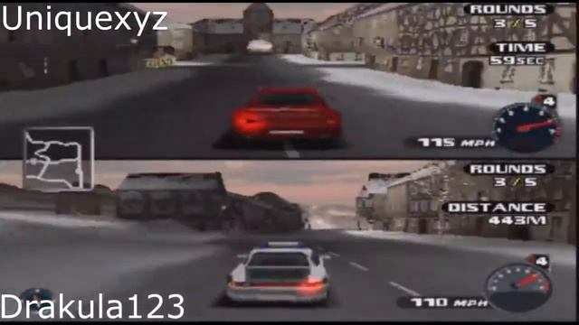 Need for Speed Porsche 2000 Uniquexyz VS Drakula123 смотреть онлайн