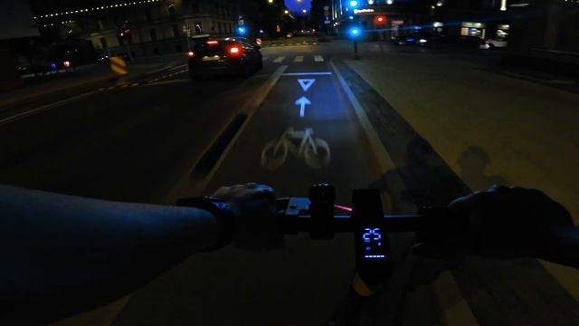 Xiaomi Pro 2 Scooter - Night Ride in Riga | 4K | Latvia 2022 смотреть онлайн