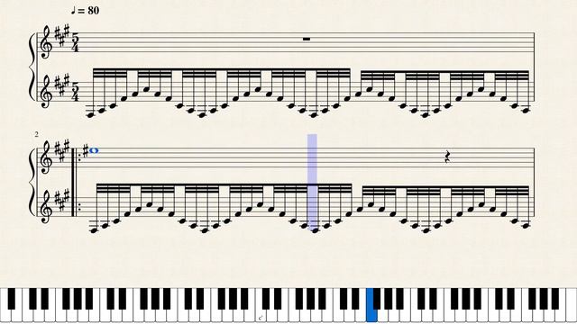 Mario Aragón, Prelude Op. 2, No. 8, in F Sharp Major. [Piano Tutorial + Sheets] смотреть онлайн