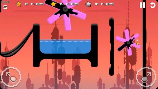Flappy Golf - Tanks Land - All Holes Superstar! смотреть онлайн