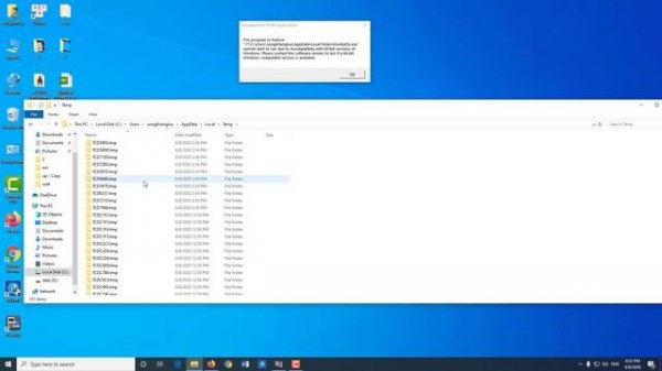 Disable: unsupported 16 bit application
