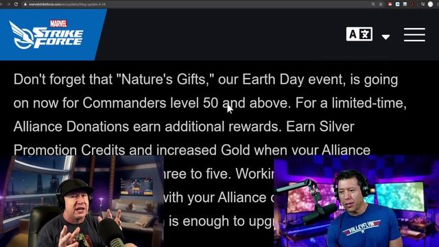 Developers Respond To Rollback Controversy - MARVEL Strike Force - MSF