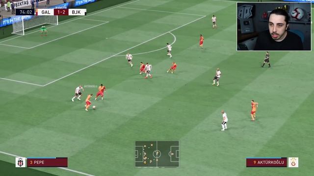 GALATASARAY ALL-STAR Vs BEŞİKTAŞ ALL-STAR // FIFA 22 KARİYER MODU KAPIŞMA