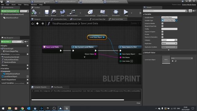 Unreal Engine 4 Tutorial - Saving Level States смотреть онлайн