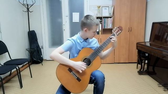 М. Александрова Вариации на тему русской народной песни «У нас нынче субботея», исп.Ломакин А. смотреть онлайн