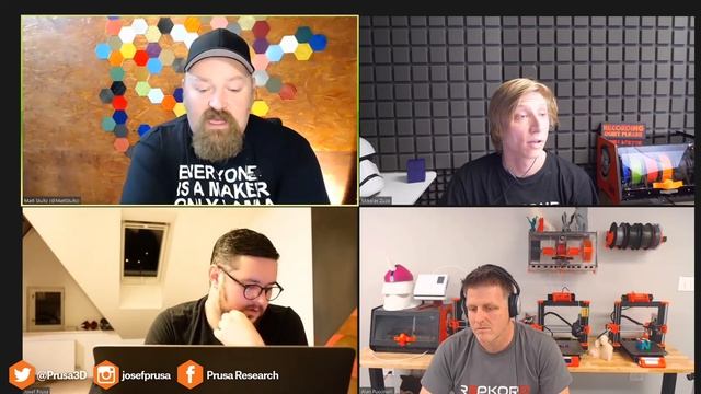 Pooch (Repkord & OPShieldsUp), calibrating LA1.5, Q/A + bonus - PRUSA LIVE #9 смотреть онлайн