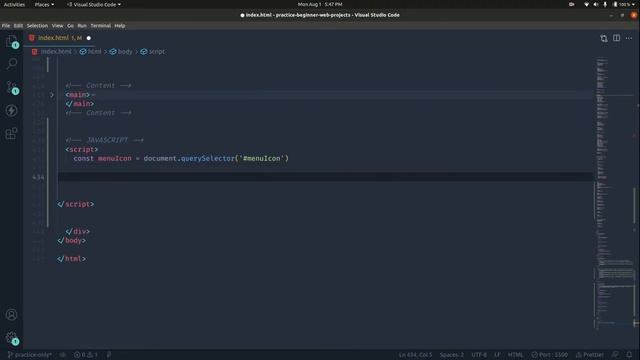 Part #2 Build and Deploy Responsive Portfolio using HTML & CSS | # 6 - Toggle Sidebar using JS смотреть онлайн