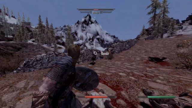 TES:V Modded Combat Test смотреть онлайн