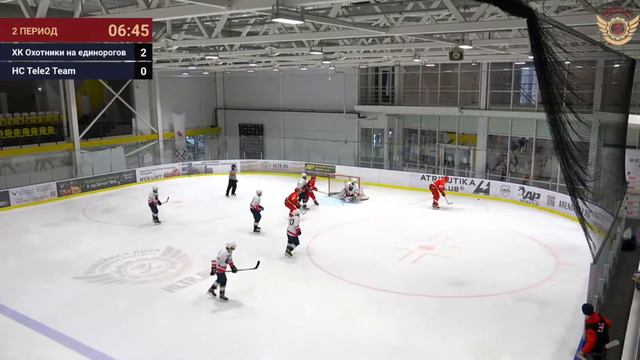 ХК Охотники на единорогов – HC Tele2 Team | Дивизион Вега | ЛД Arena Play Север Главная арена смотреть онлайн