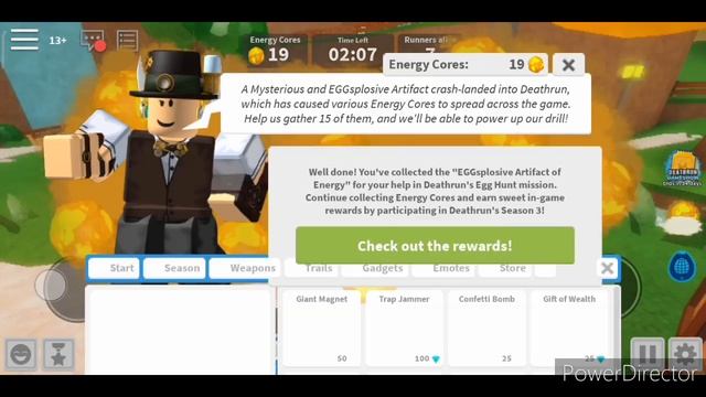 Как получить пасхальние золотое яйцо и телефон •Robloc•Deathrun•