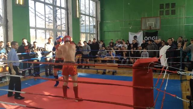 Дмитрий Амбалов (FastHard) VS Александр Шубин (Хайкик). Чемпионат Самарской обл по тайскому боксу смотреть онлайн