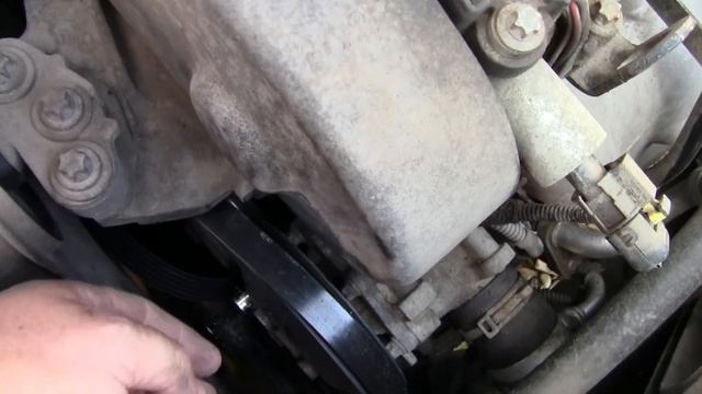 Замена помпы Opel astra H смотреть онлайн