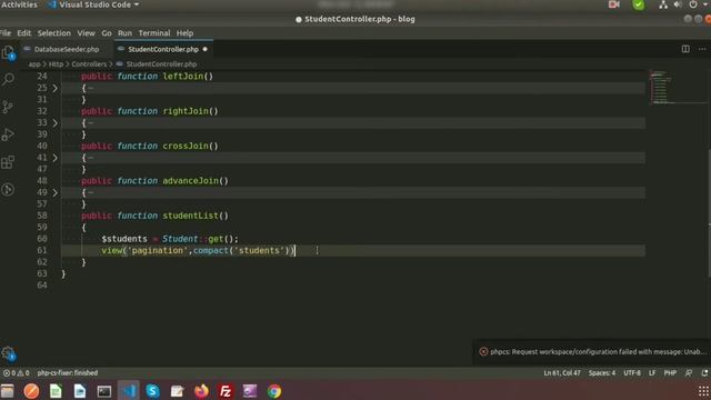 Laravel Pagination | Laravel list with pagination | Laravel seeder | Laravel Faker | Learning Point смотреть онлайн