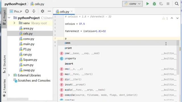 # 8 Python practical | Convert Celsius to Fahrenheit & Fahrenheit to Celsius in in Python смотреть онлайн