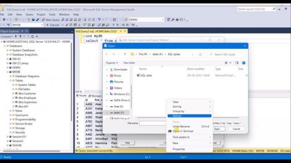 How to export data from SQL server to Excel | Export table records to Excel | SQL DBA