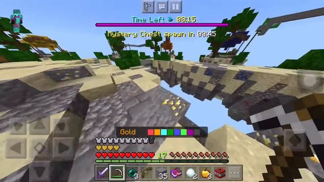 Killing Noobs on The Hive - The Hive Solo Skywars Minecraft Pocket Edition смотреть онлайн