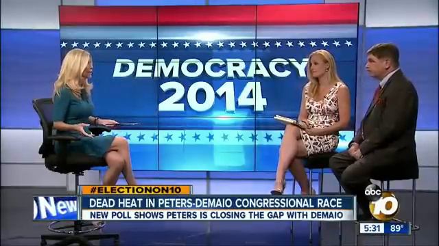 Peters, DeMaio in dead heat in latest poll September 16, 2014 смотреть онлайн