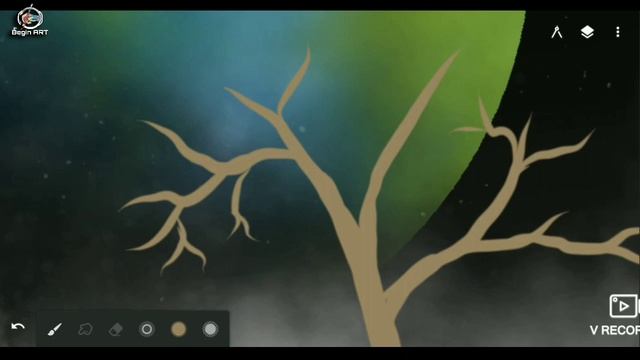 How to draw digital painting | Mobile Phone art | Infinite Painter Tutorial | смотреть онлайн