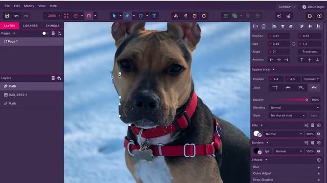 How to create a clipping mask in Gravit Designer (Corel Vector) смотреть онлайн