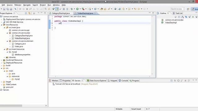 Restful Web Service with Jersey 2/8 смотреть онлайн