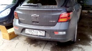 Задняя оптика шевроле Круз х