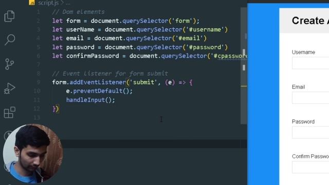 Form Validation In JavaScript смотреть онлайн