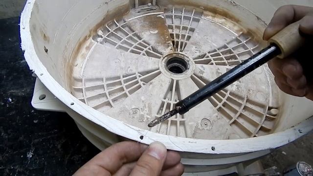 Пайка пластикова бака стиральной машины. смотреть онлайн