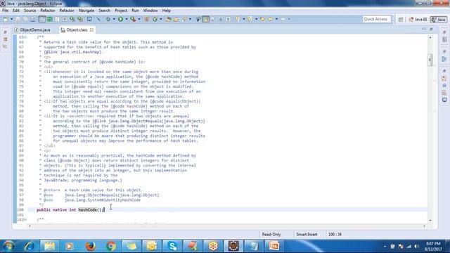 Java access specifiers and String handling смотреть онлайн