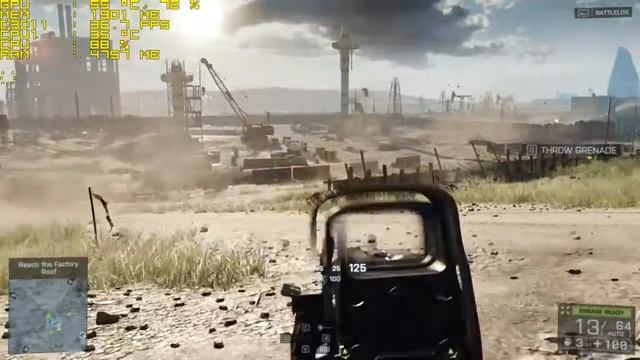 AMD FX6100 - SHAPPİRE 7850 2GB - BATTLEFIELD 4 ULTRA ve HIGH GRAFİK смотреть онлайн