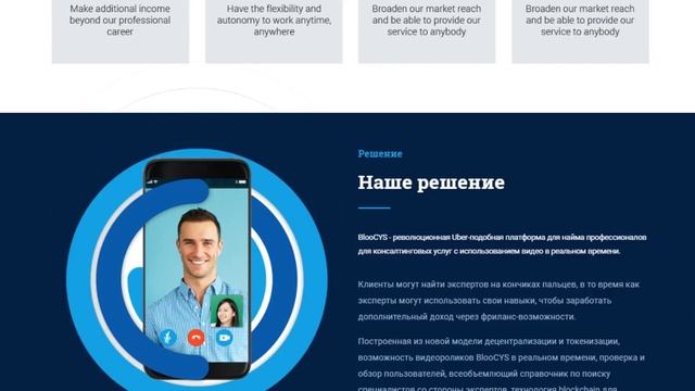 Обзор ICO BlooCYS (CYS) смотреть онлайн