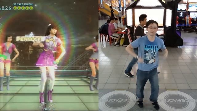 Dance Evolution Arcade - Din Don Dan смотреть онлайн