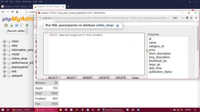 How To Use Arithmetic Operators In Mysql | MySql Tutorial | Part 12 смотреть онлайн