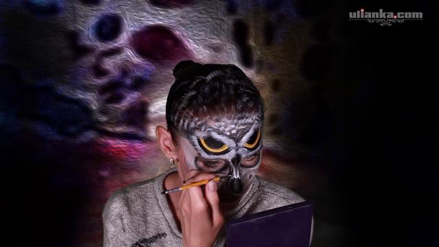 Owl Skull Tutorial / halloween idea смотреть онлайн