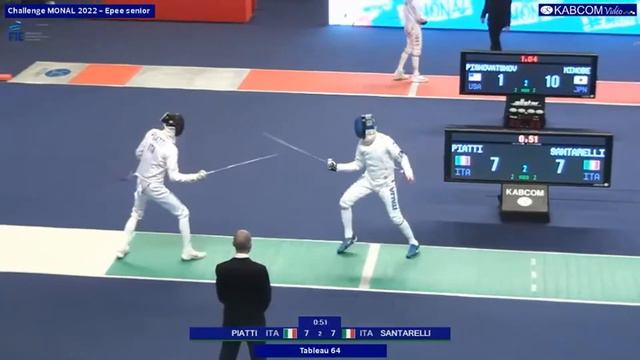 Challenge Monal 2022 SME - L64 - Piatti ITA v Santarelli ITA смотреть онлайн
