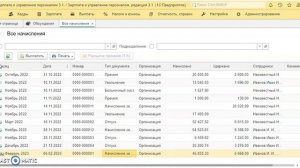 Формируем ведомость на выплату аванса