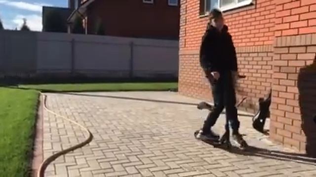 Мой новый самокат TechTeam Kaskad #самокаттрюки #самокат #трюки